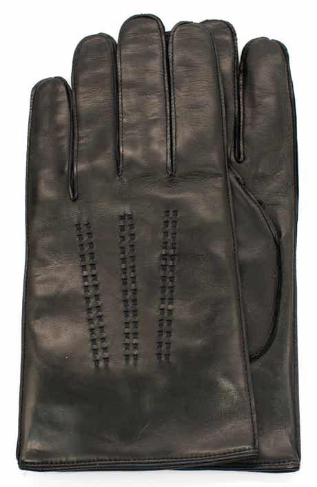 Portolano Topstitch Cashmere Lined Gloves