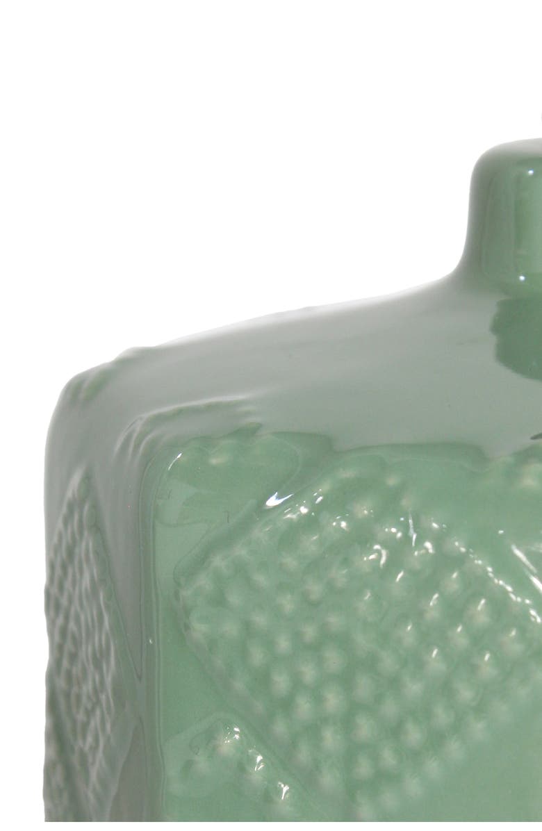 LALIA HOME Eyelet Floral Table Lamp, Alternate, color, Sage Green