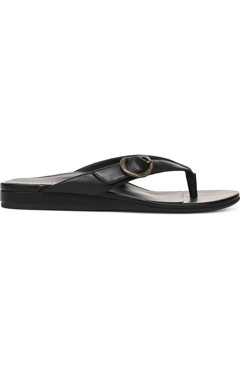 Vionic Grove Flip Flop, Alternate, color, Black