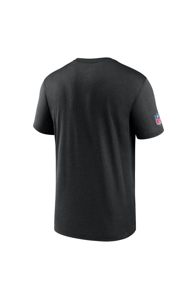 Nike Men's Nike Black New York Jets Sideline Legend Performance T-Shirt, Alternate, color, Black