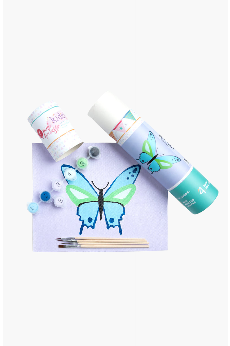 Butterfly Paint-by-Numbers Kit, Main, color, Light Purple