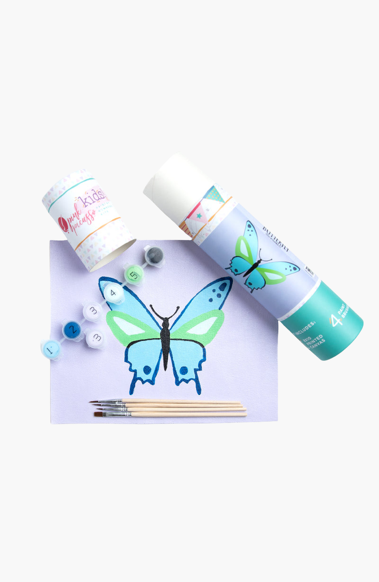 Pink Picasso Kits Butterfly Paint-by-Numbers Kit, Main, color, Light Purple