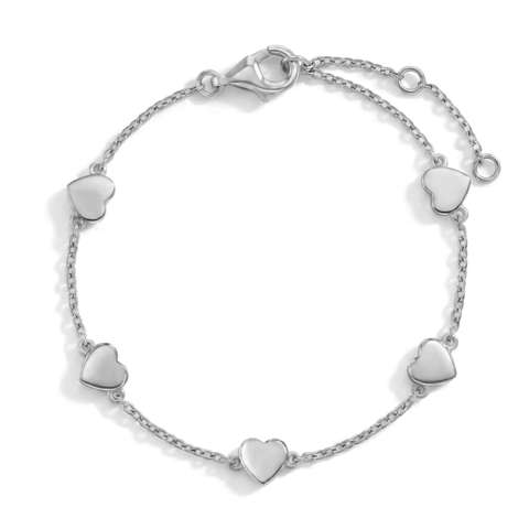Linked Heart Girls Bracelet