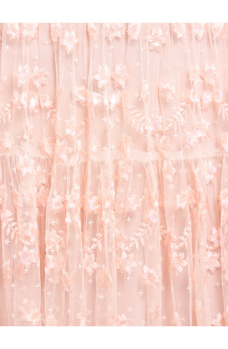 Needle & Thread Clover Short Sleeve Ankle Gown, Alternate, color, Opal