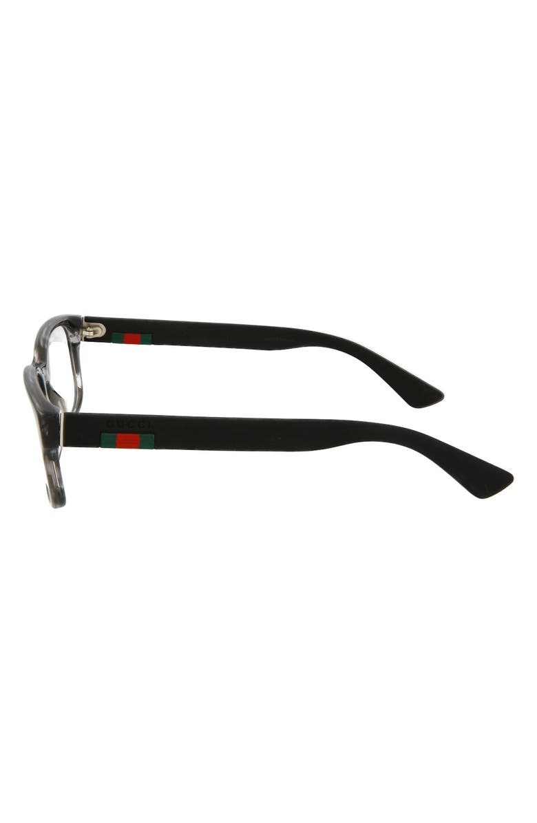 Gucci 54mm Rectangle Optical Frames, Alternate, color,