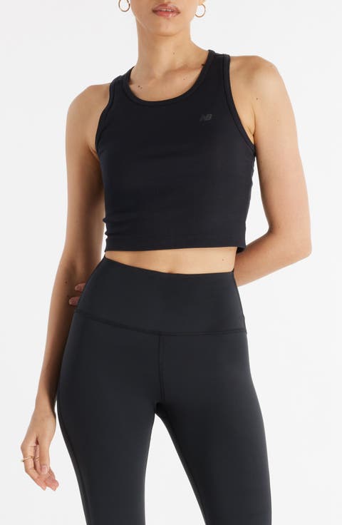 Performance Rib Crop Tank