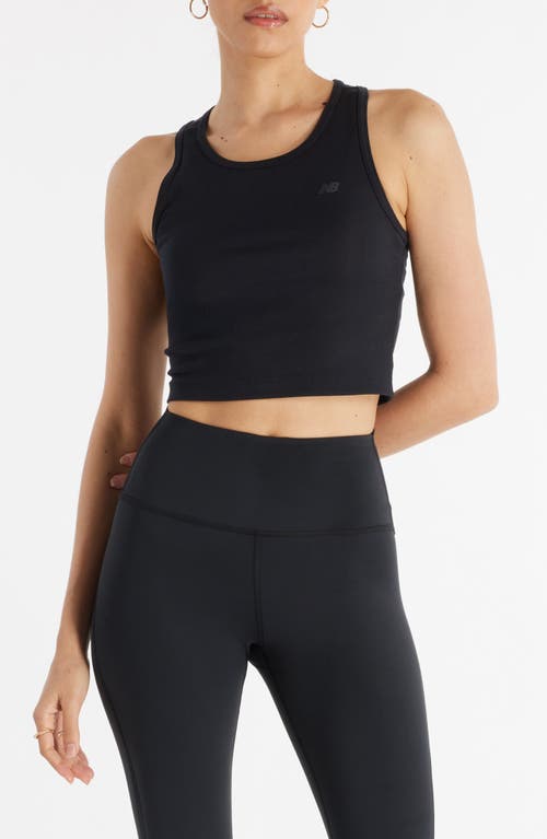 Shop New Balance Performance Rib Crop Tank