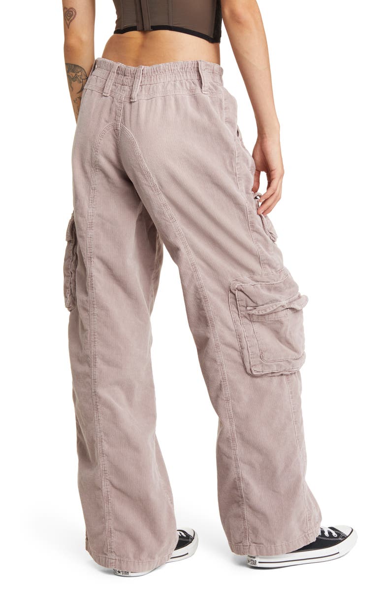 BDG Urban Outfitters Y2K Low Rise Corduroy Cargo Pants, Alternate, color,