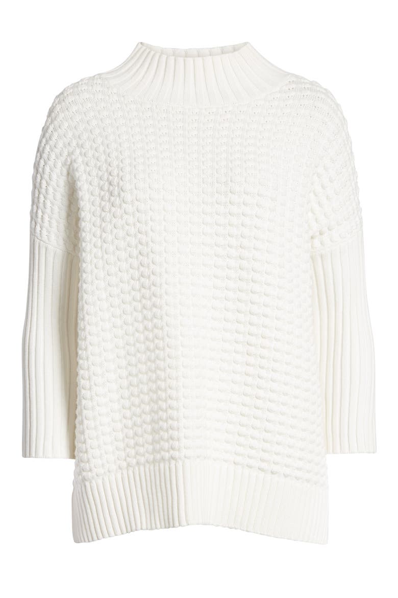 Mozart Popcorn Sweater, Alternate, color, SUMMER WHITE