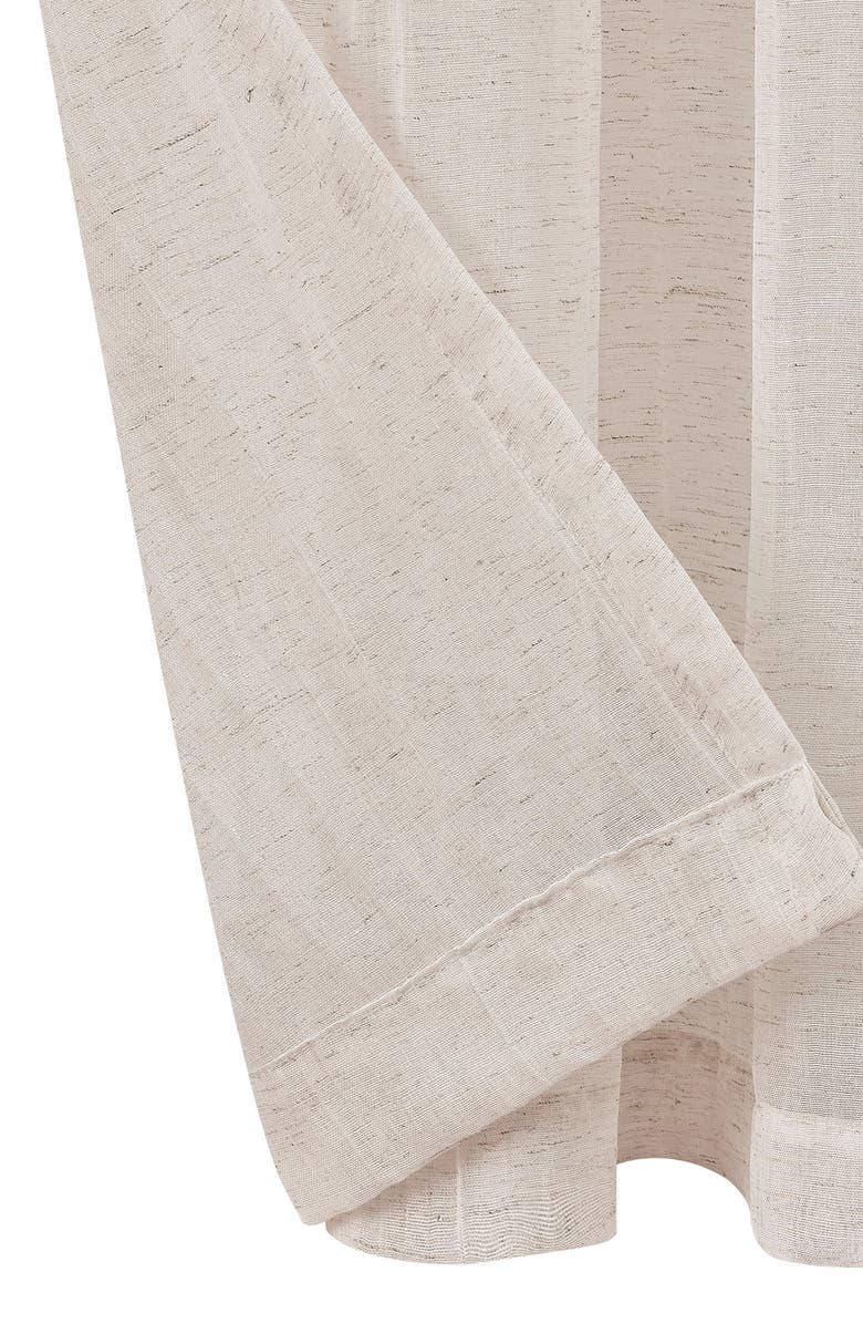 French Connection Charter Crushed Set of 2 Curtain Panels, Alternate, color, Off-White