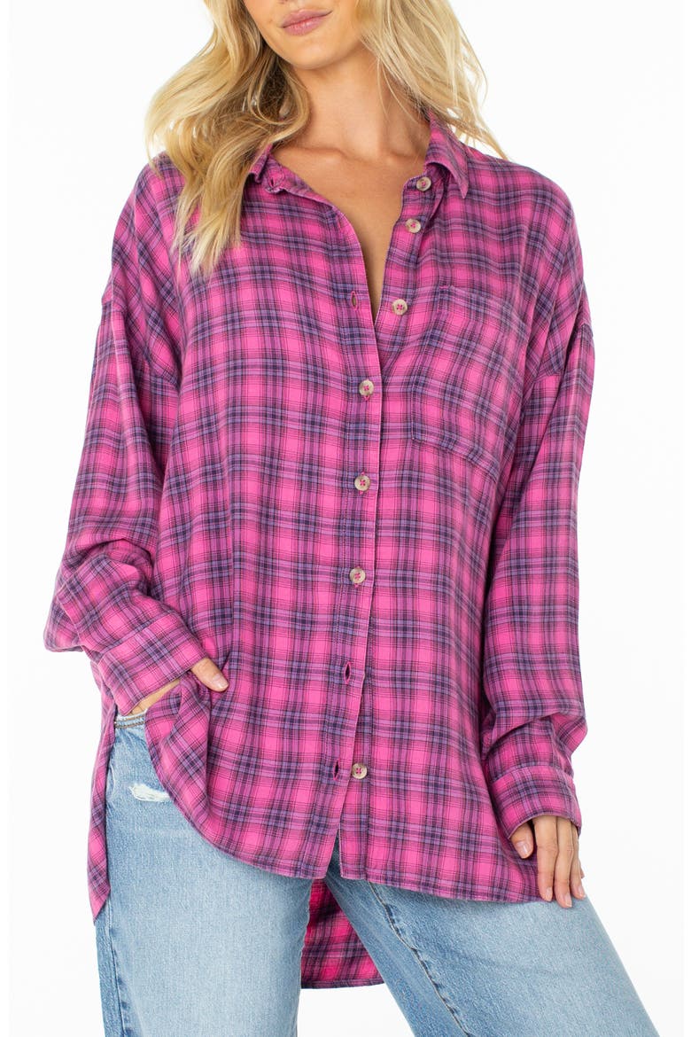 Driftwood Plaid Shirt, Main, color, NAVAL ACAD