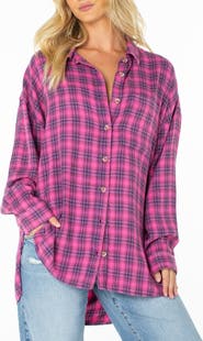 Roxy Driftwood Plaid Shirt