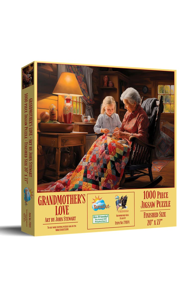 Sunsout Grandmother's Love 1000 piece Jigsaw Puzzle for Adults, Main, color, Multicolor