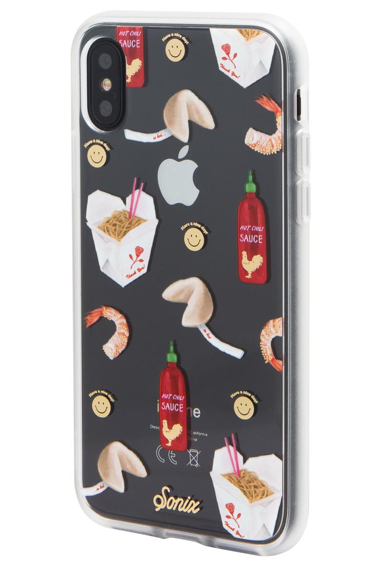 Take Out iPhone X/xs, XR & X Max Case, Alternate, color, RED