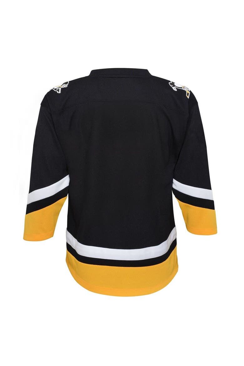 Youth Black Pittsburgh Penguins 2021/22 Alternate Replica Jersey, Alternate, color, Black