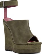 AZALEA WANG Tana Platform Ankle Strap Sandal