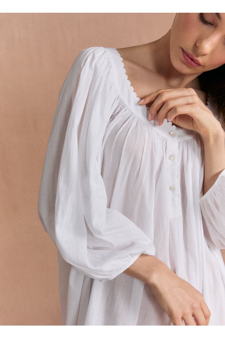 Isabel Nightdress, Alternate, color, White