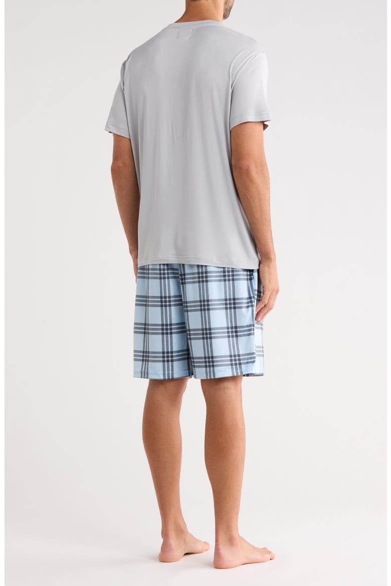 3-Piece Short Pajama Set, Alternate, color, BLUE MULTI