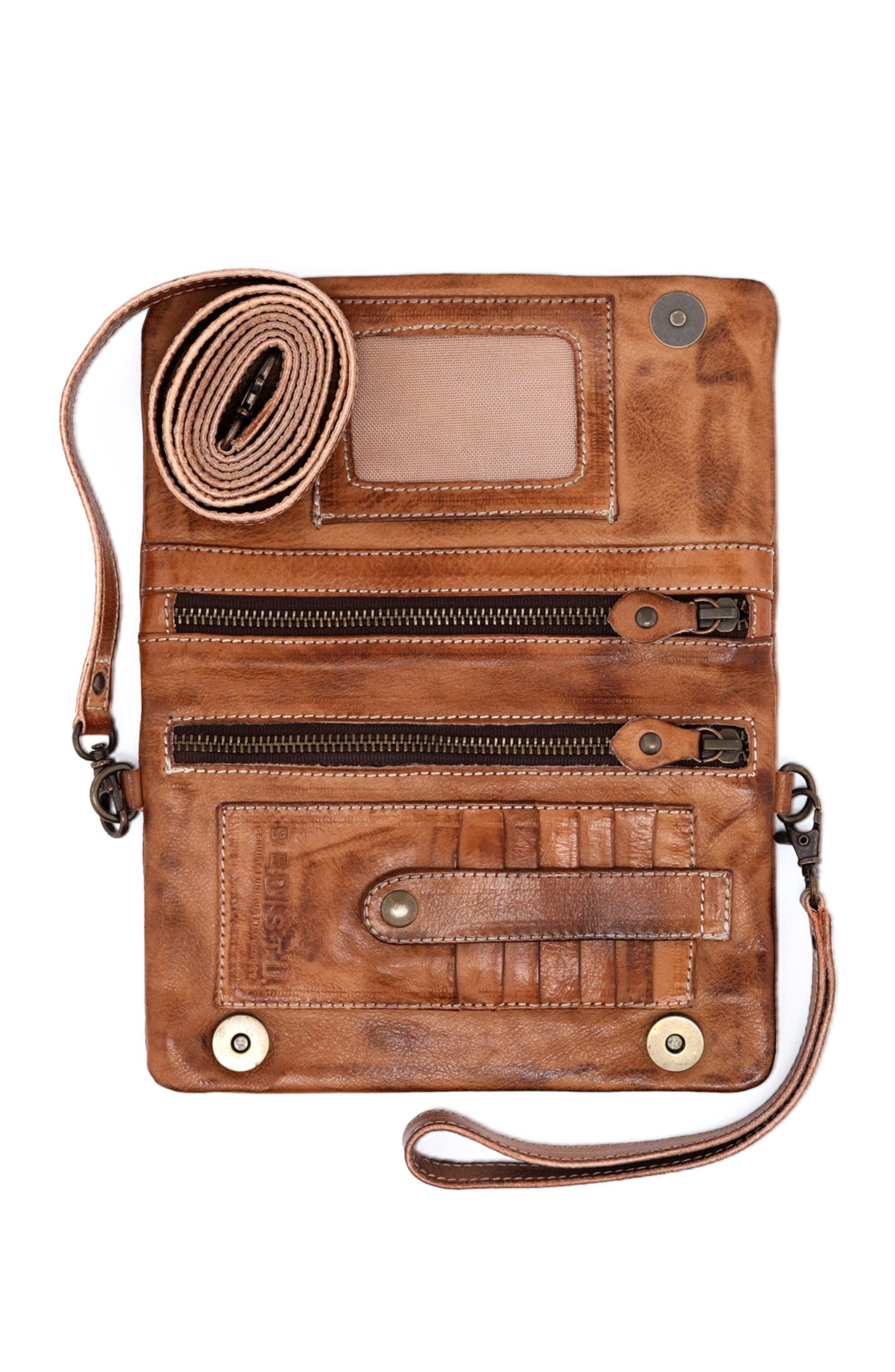 Cadence Clutch, Alternate, color, Tan Rustic