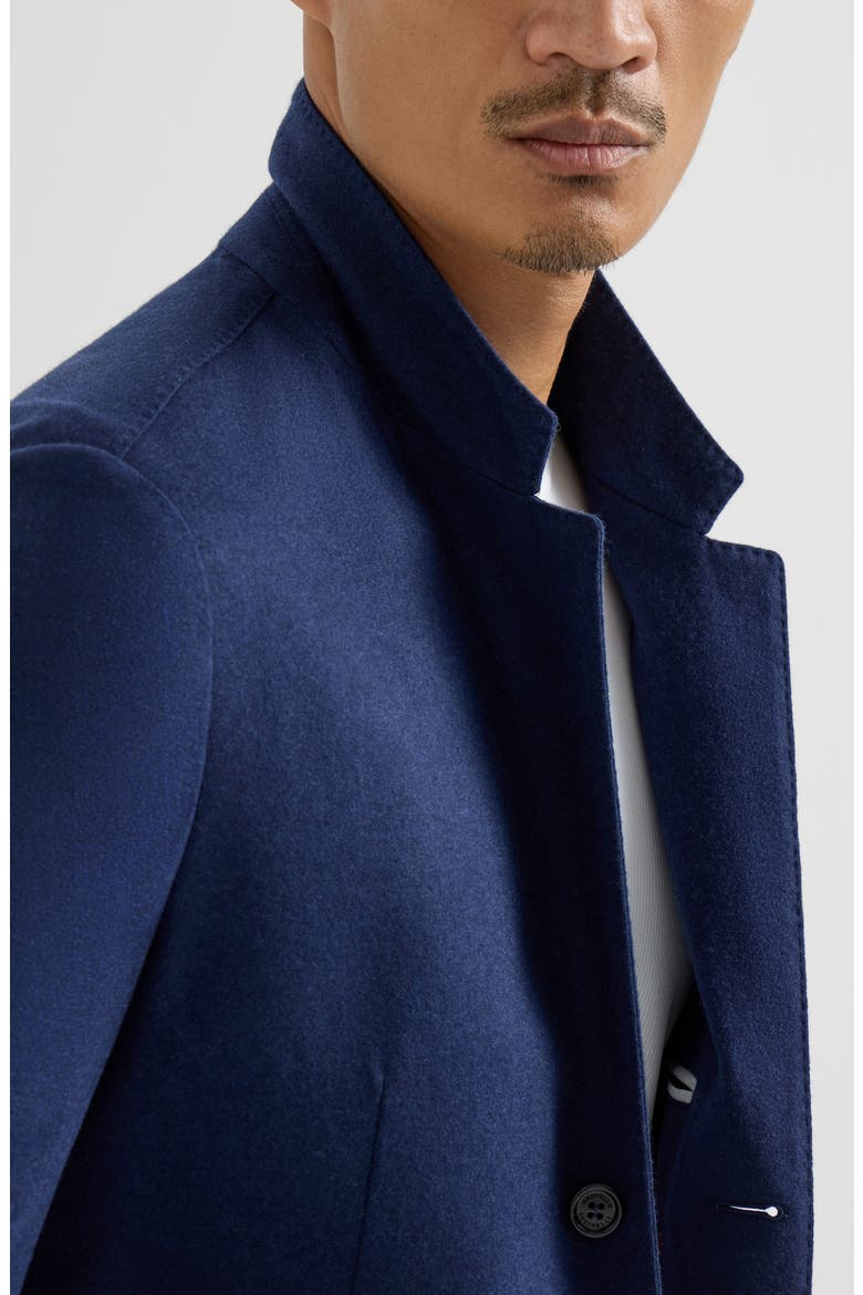 Cashmere jersey blazer, Alternate, color, Cobalt