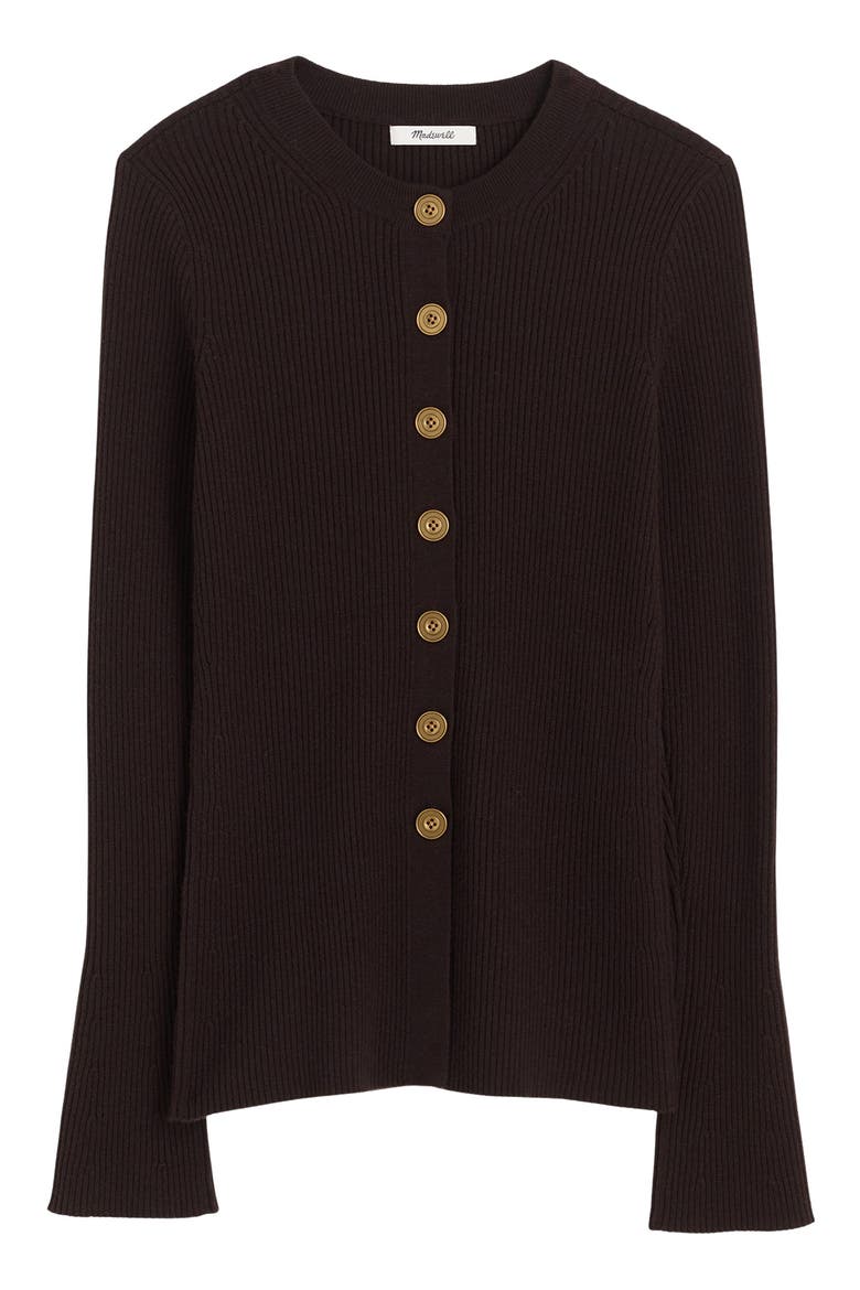 Longline Cardigan Jacket, Alternate, color, MOLASSES