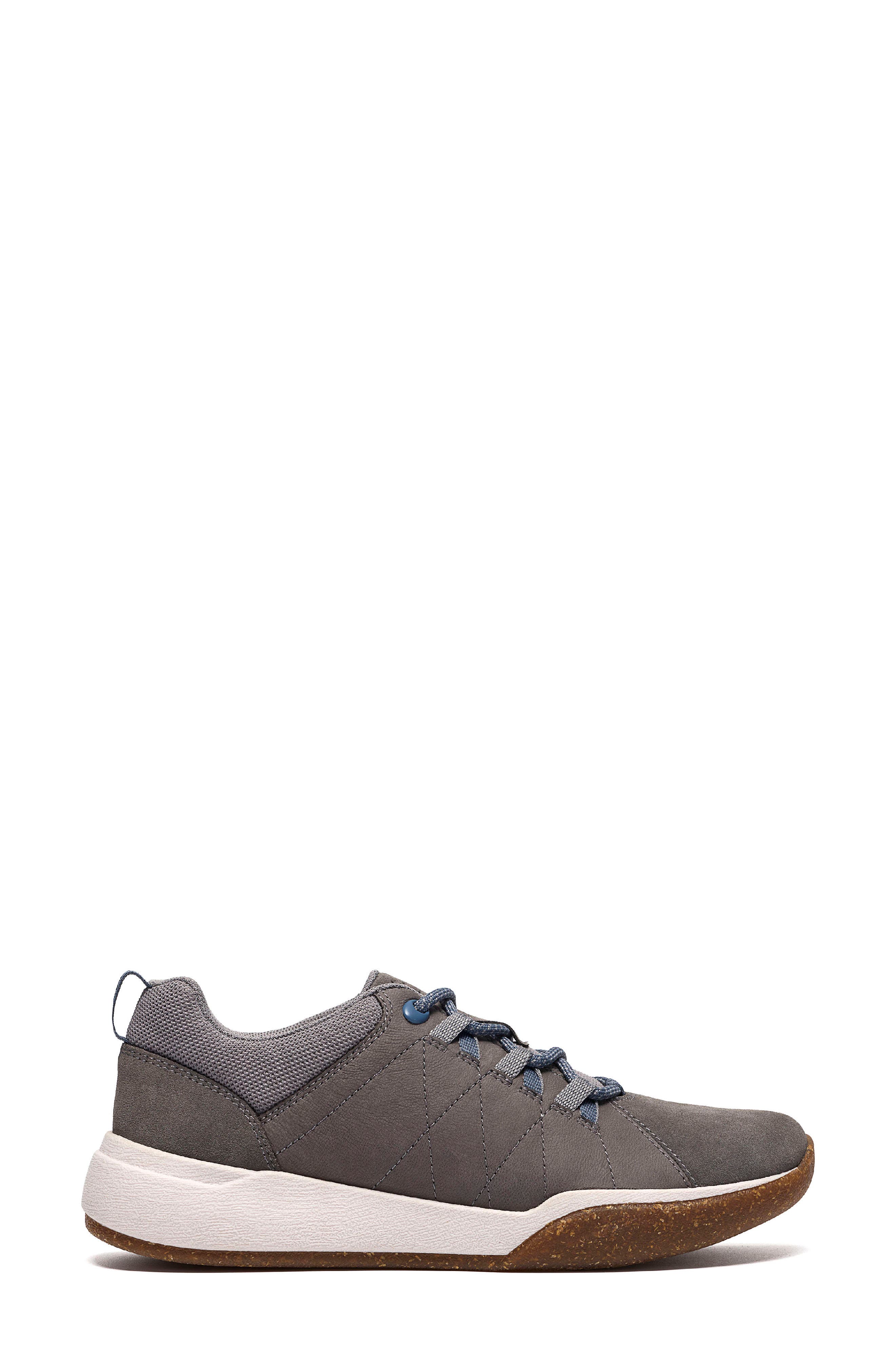 Aydria Lace Sneaker, Alternate, color, DARK GREY SUEDE