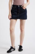 MANGO Madior Denim Miniskirt