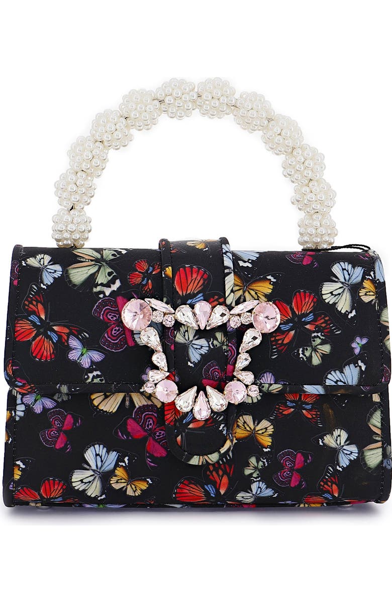 SOPHIA WEBSTER Margaux Imitation Pearl Top Handle Bag, Main, color,