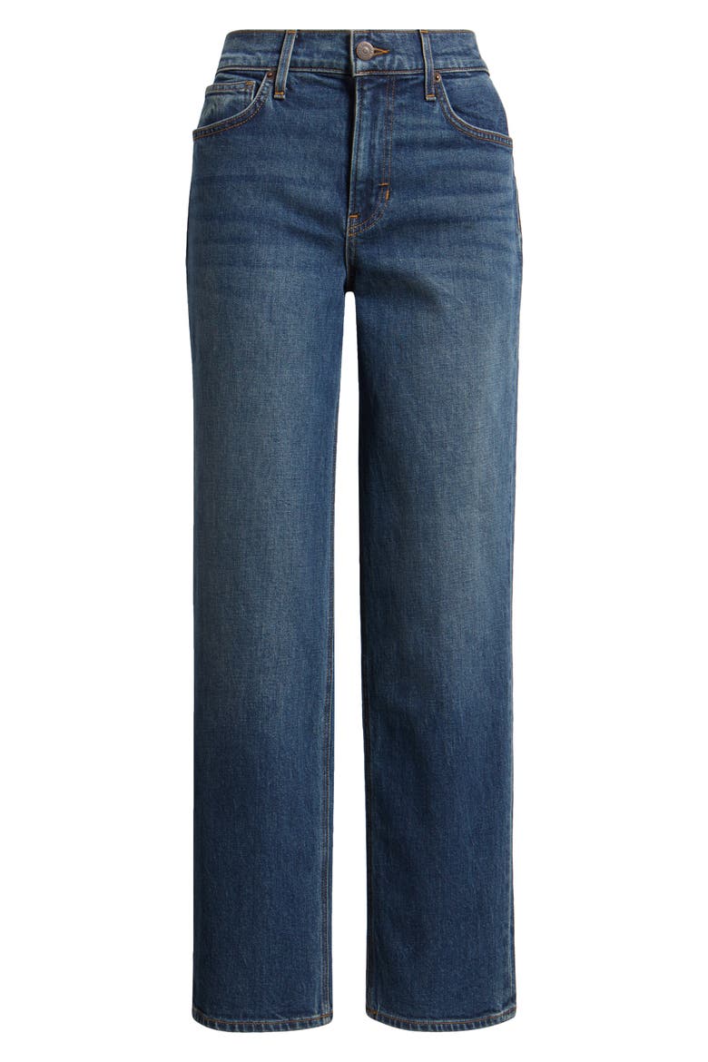 Leah Straight Leg Jeans, Alternate, color, EQUINOX BLUE