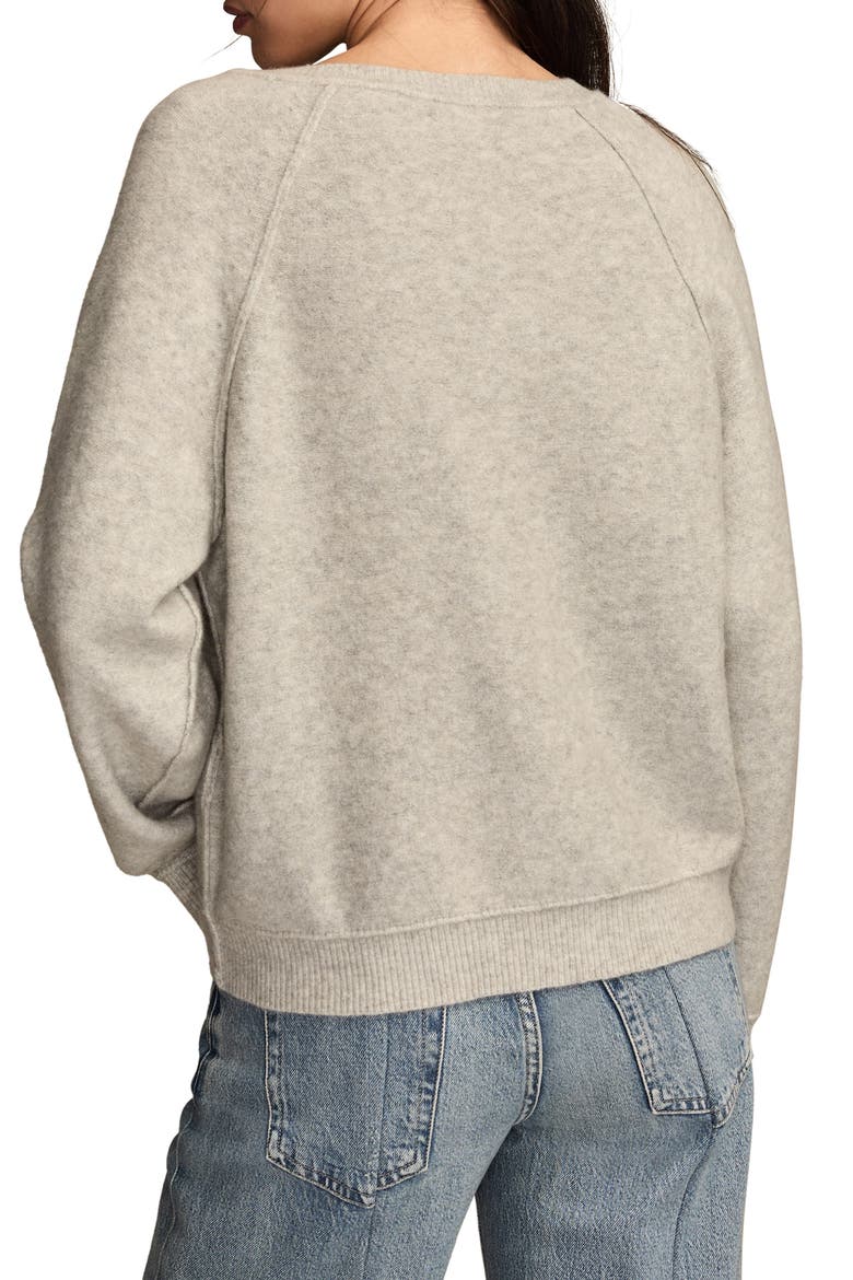 Henley Sweater, Alternate, color, LIGHT HEATHER GREY