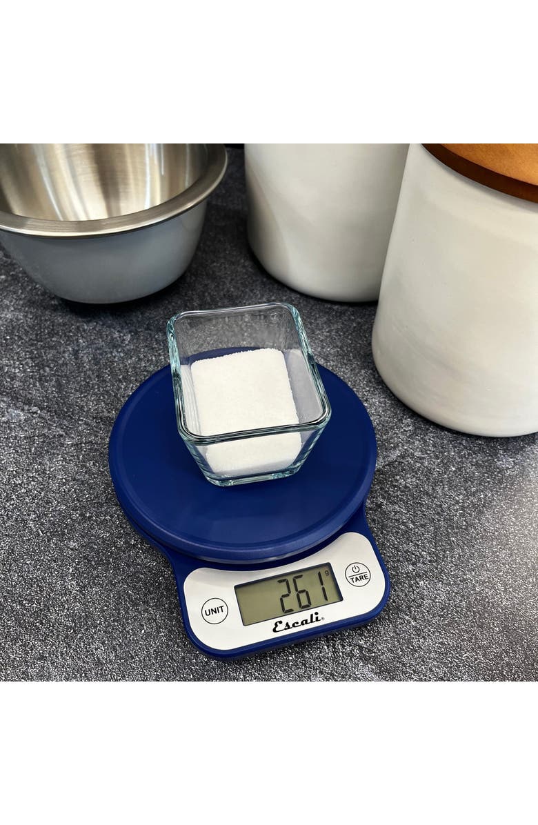 ESCALI Telero Digital Kitchen Scale, Alternate, color, Blue