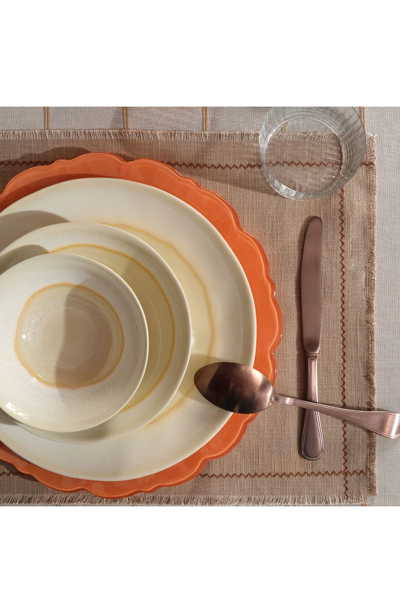 Zsa Zsa Zsu Leiria Bowl Stoneware 6 In Set Of 4, Alternate, color, Cream