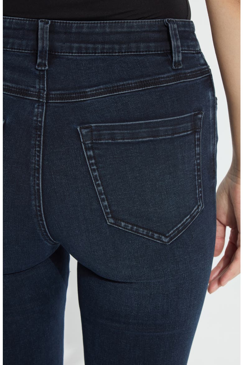 Lena Baby Bootcut Jeans, Alternate, color, CARBON INDIGO