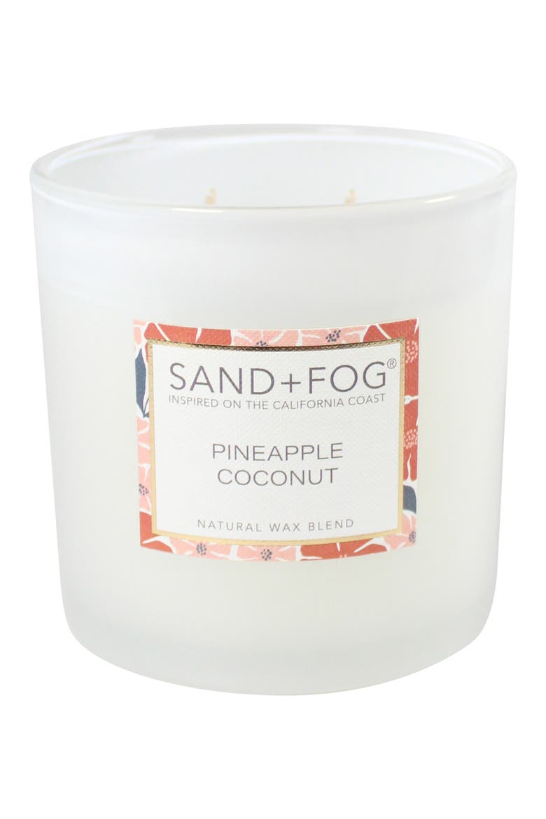 Ceramic Lid Candle, Alternate, color, PINEAPPLE COCONUT