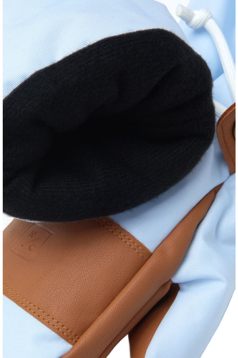 Waterproof Ski Mitten, Alternate, color, Cloud Blue