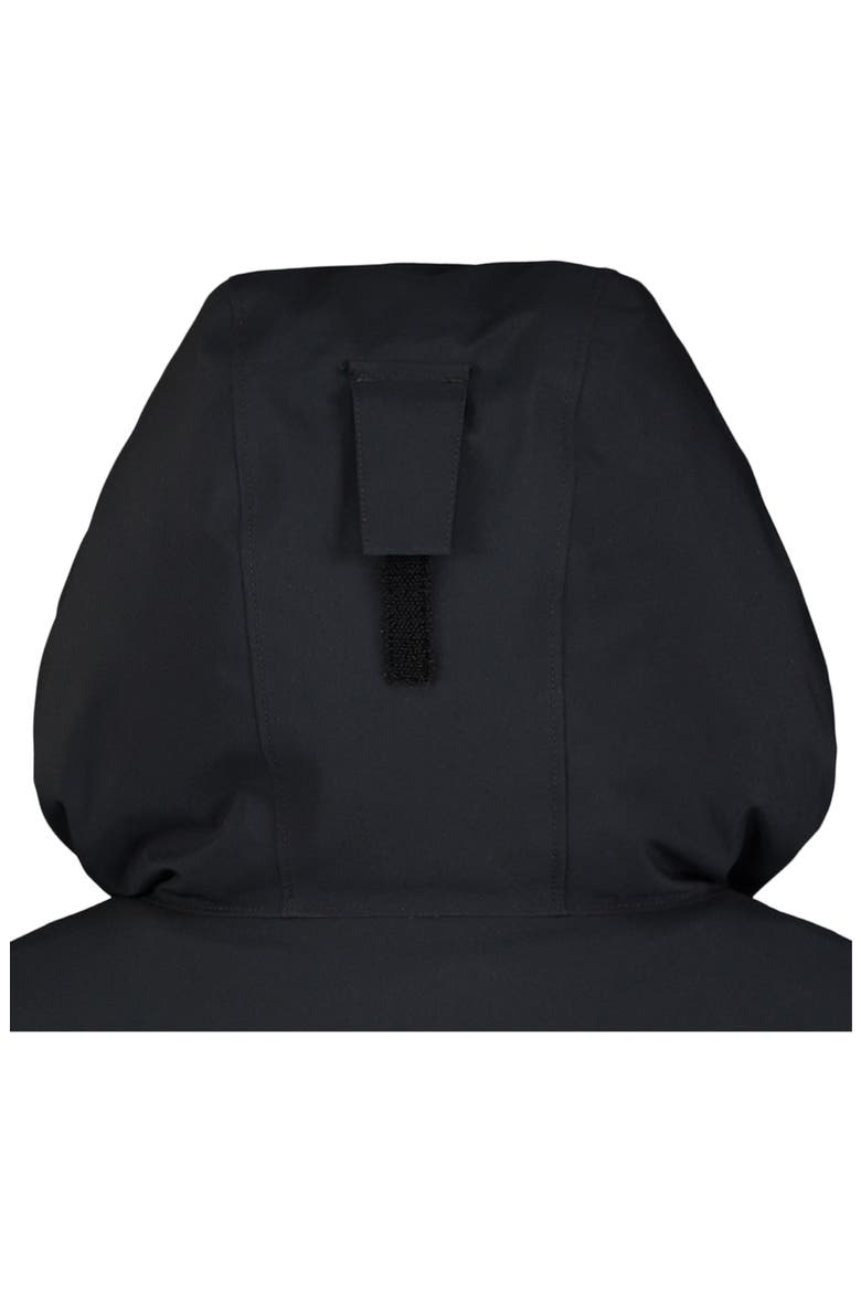 Kids' Clewen Water Repellent Hooded Jacket, Alternate, color, BLACK