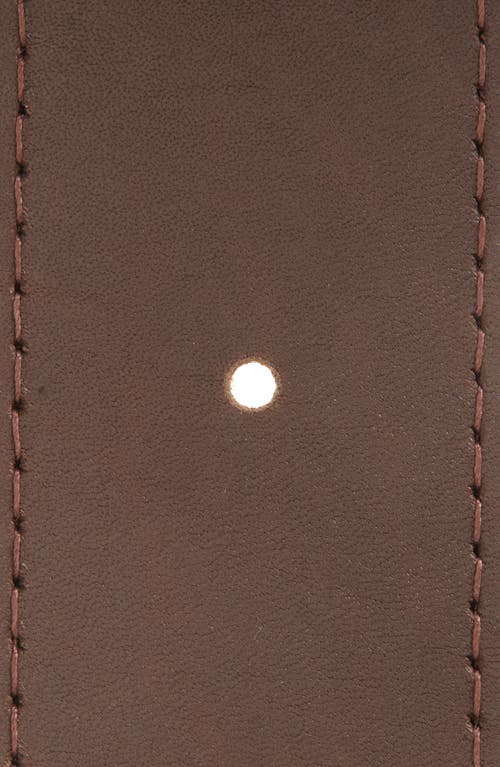 Janessa Leone Adjustable Leather & Metal Alloy Belt In Brown