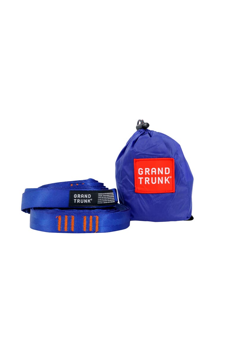 Trunk Straps Hammock Straps, Main, color, Blue