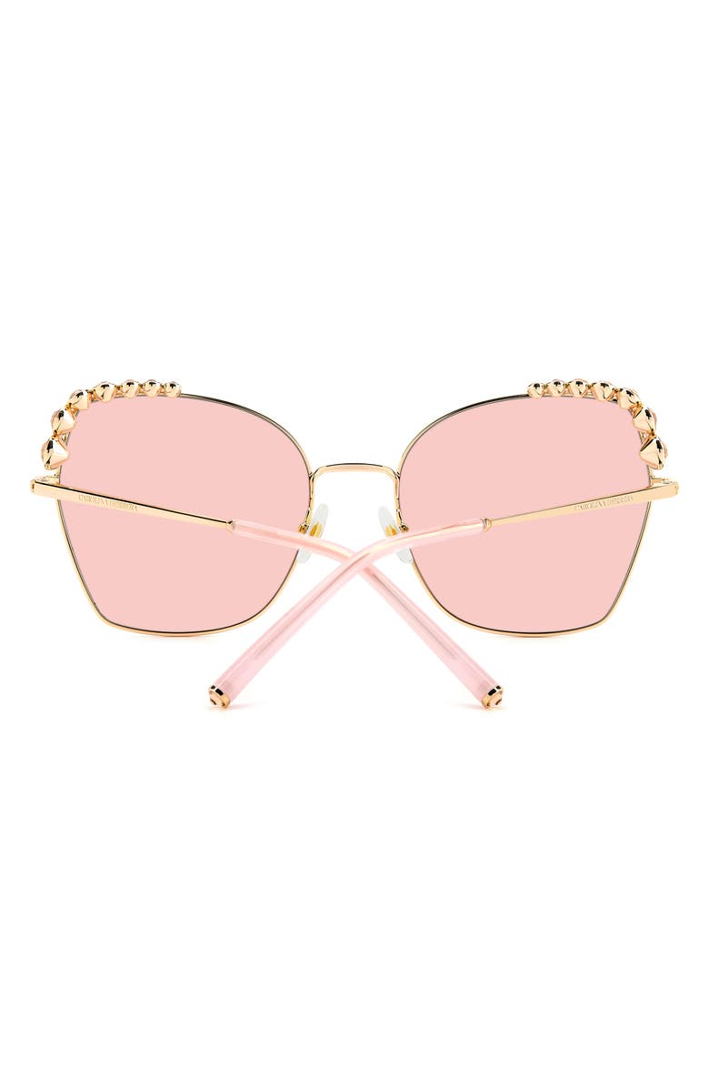 Carolina Herrera 59mm Square Sunglasses, Alternate, color, 