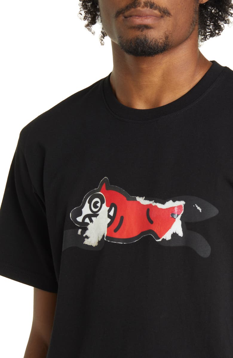 ICECREAM The Old Hangtag Sticker Graphic T-Shirt, Alternate, color, 