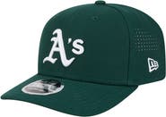 New Era Men's New Era  Green Athletics Performance 9SEVENTY Adjustable Hat