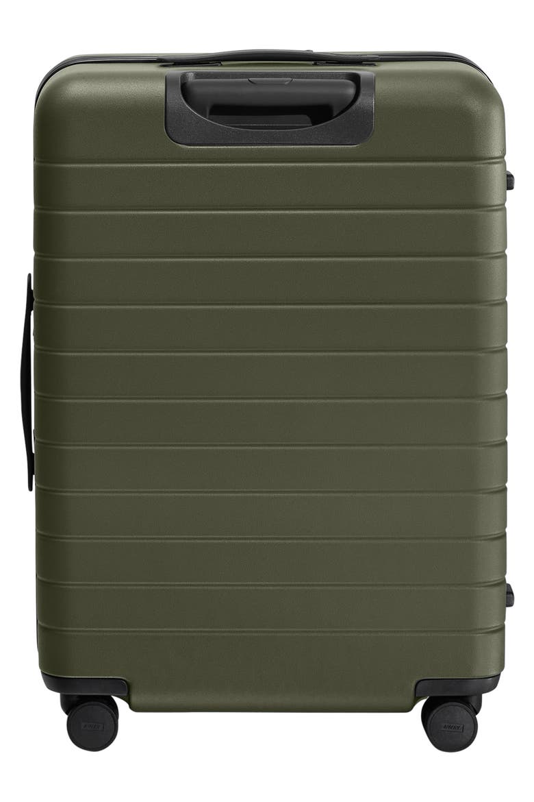 The Medium Flex Suitcase, Alternate, color, OLIVE GREEN
