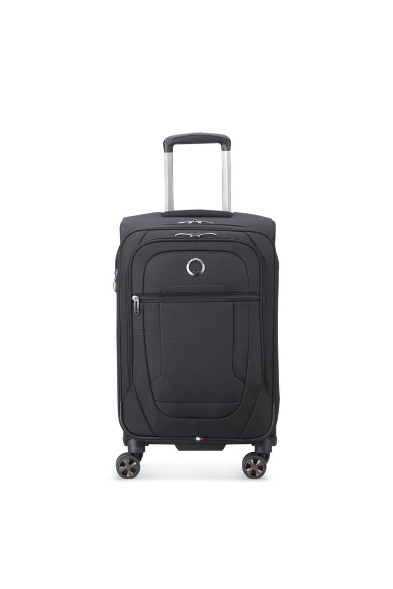 Helium DLX Softside 2 Piece Set Weekender Tote Bag & 20" Carry-On, Alternate, color, Black