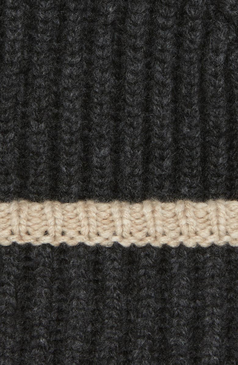 Brunello Cucinelli Cashmere Rib Beanie, Alternate, color, 