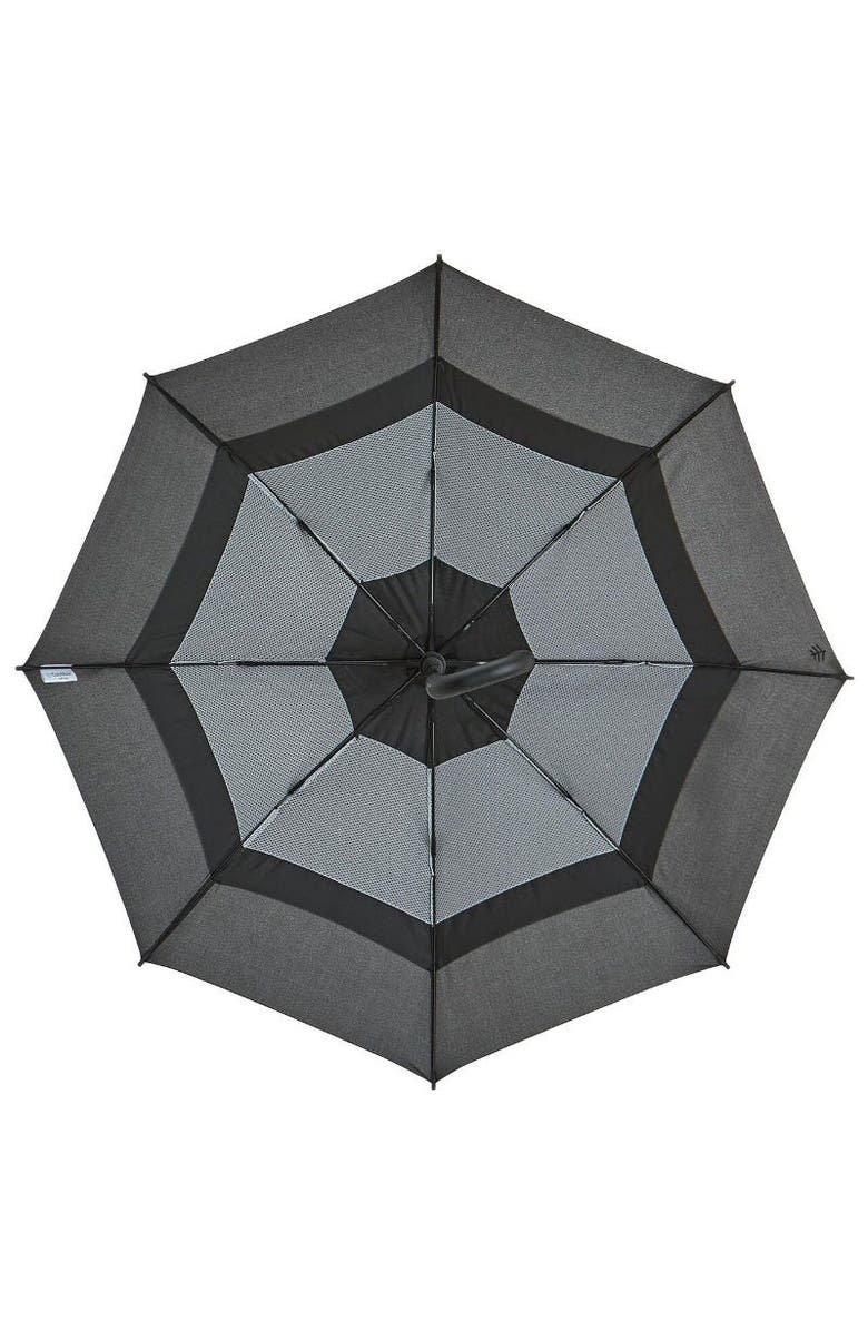 Coolibar 48 Inch Calotta Fashion Umbrella - UPF 50+ Sun Protection - Morada, Main, color, Black