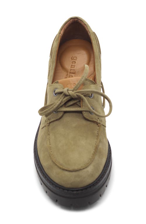 Gentle Souls Brigly Loafer In Green