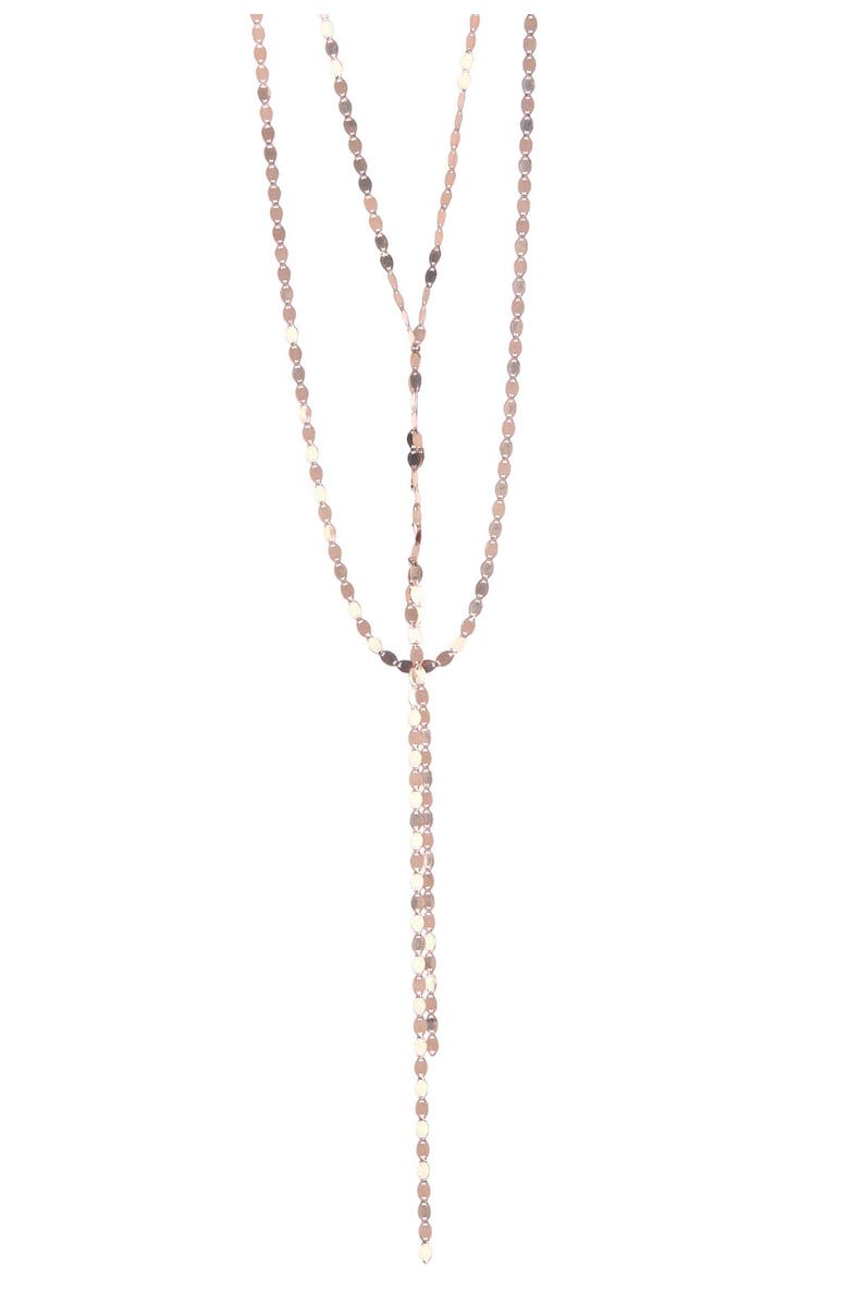LANA Long Nude Blake Layered Necklace, Main, color,