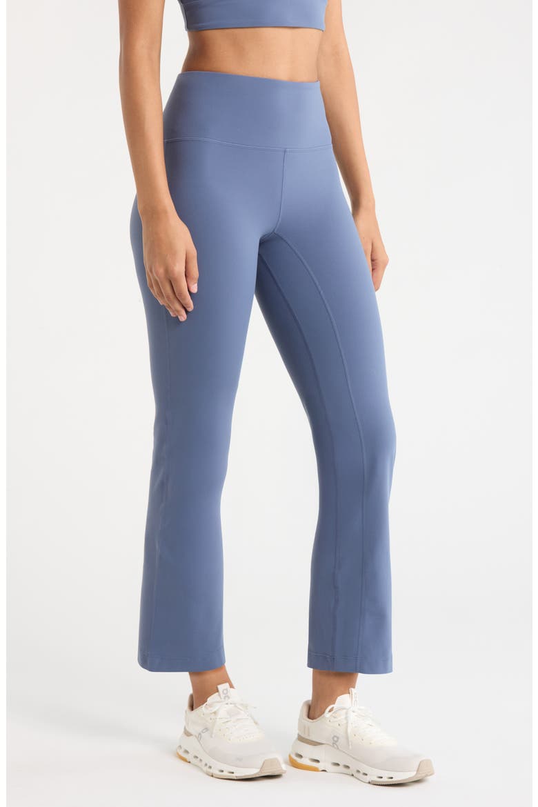 Studio Luxe High Waist Flare Ankle Pants, Alternate, color, BLUE VINTAGE