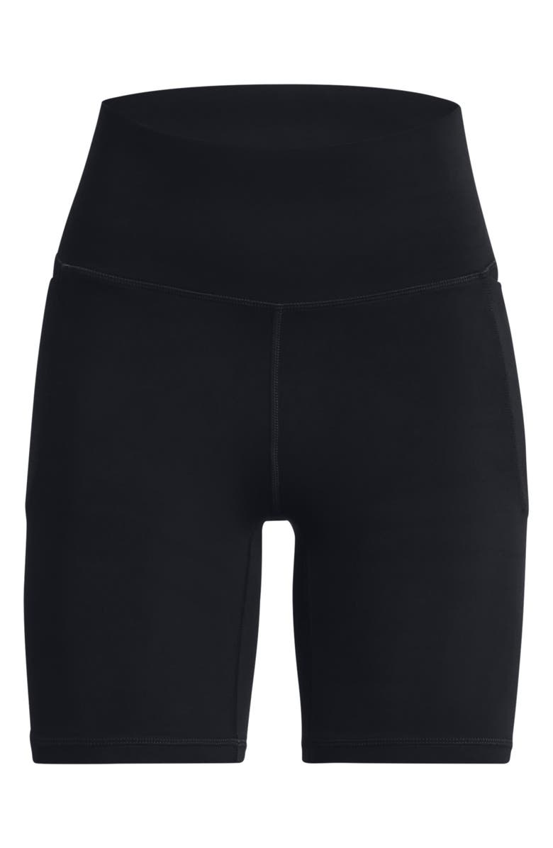 Under Armour Meridian Bike Shorts, Alternate, color, Black / / Black
