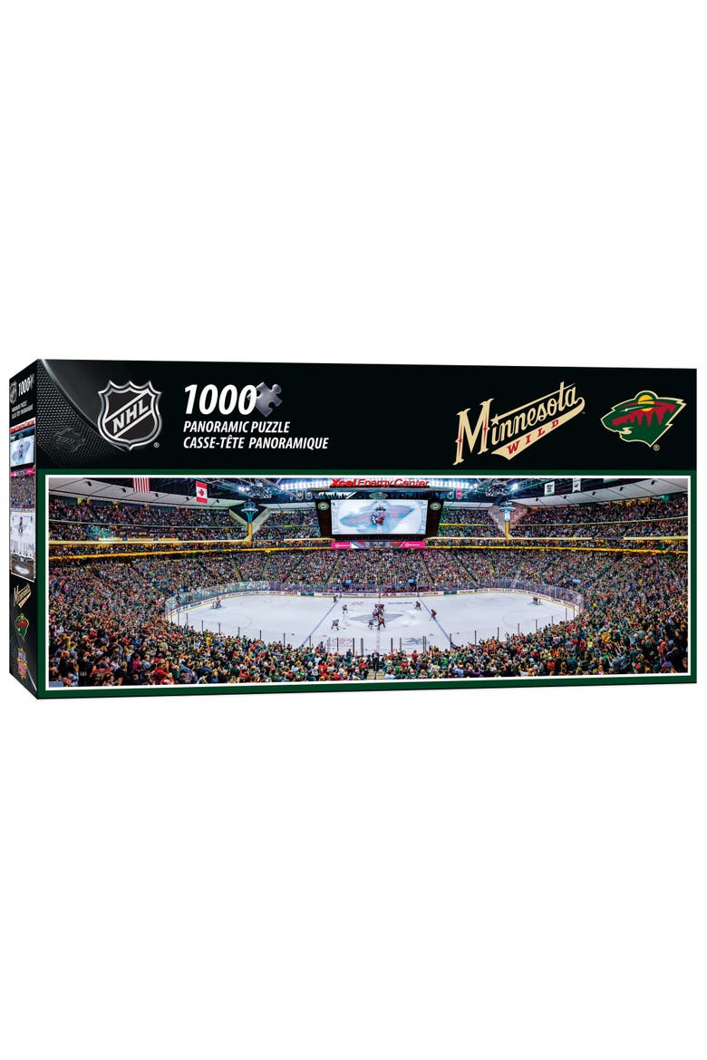 Minnesota Wild 1000pc Panoramic Puzzle, Main, color, Multicolor